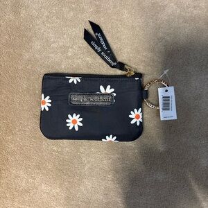 Simply Southern Black and White Daisy Pouch